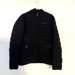 Calvin Klein Puffer Quilted Jacket with Hood